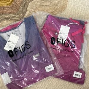 Figs ombré scrubs
